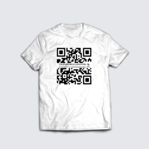Camiseta Coletando Vidas QR