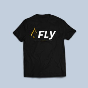 Camiseta Fly preta